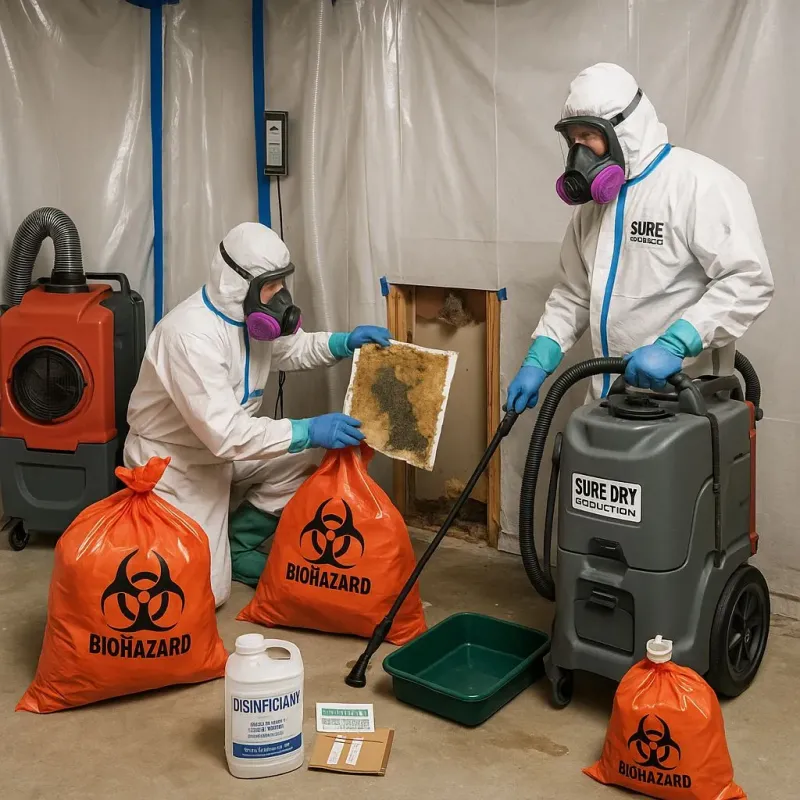 Contaminated Water Handling Protocols process in Hillsboro, IL